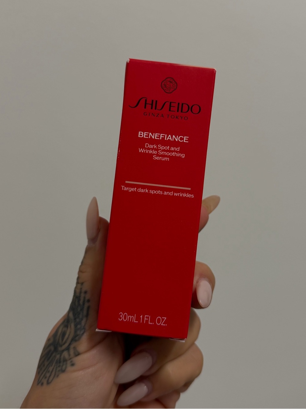 Shiseido Benefiance Dark Spot and Wrinkle Smoothing Serum